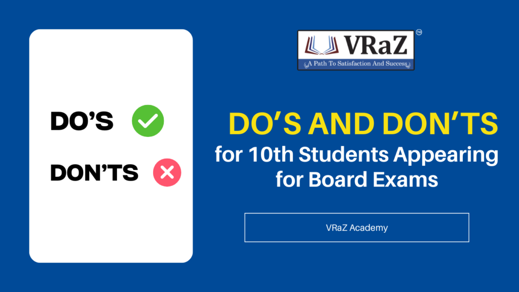 Best IIT JEE Institute Dos and Don'ts for 10th Students